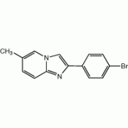2 - (4-бромфенил)-6-метилимидазо [1,2-а] пиридин, 97%, Alfa Aesar, 5 г