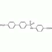 4 - (4'-метокси-4-biphenylylsulfonylamino) бензойной кислоты, 96%, Alfa Aesar, 250 мг