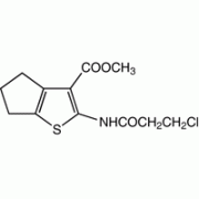 Метиловый эфир 2 - (3-chloropropanoylamino) -5,6-дигидро-4Н-циклопента [b] тиофен-3-карбоксилат, 96%, Alfa Aesar, 5 г