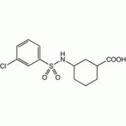 3 - (3-Chlorophenylsulfonylamino) циклогексанкарбоновой кислоты, 96%, Alfa Aesar, 1g