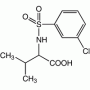 N-(3-хлорфенилсульфонил)-DL-валина, 96%, Alfa Aesar, 1g