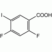 2,4-дифтор-5-иодбензойной кислоты, 97%, Alfa Aesar, 250 мг