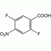 2,5-дифтор-4-нитробензойной кислоты, 97%, Alfa Aesar, 5 г