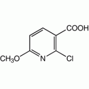 2-Хлор-6-methoxynicotinic кислота, 95%, Alfa Aesar, 250 мг