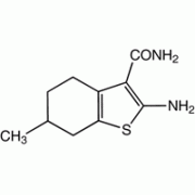 2-Амино-6-метил-4 ,5,6,7-тетрагидро-бензо [b] тиофен-3-карбоксамид, 96%, Alfa Aesar, 5 г