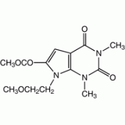 Метил 7 - (2-метоксиэтил) -1,3-диметил-2 ,4-диоксо-2 ,3,4,7-тетрагидро-1Н-пирроло [2,3-D] пиримидин-6-ок, Alfa Aesar, ​​500 мг