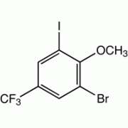 2-Бром-6-иод-4-(трифторметил) анизол, 97%, Alfa Aesar, 250 мг