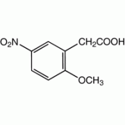 (2-метокси-5-нитрофенил) уксусной кислоты, 97%, Alfa Aesar, 5 г