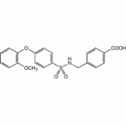 4 - [4 - (2-метоксифенокси) phenylsulfonylaminomethyl] бензойной кислоты, 96%, Alfa Aesar, 250 мг