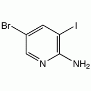 2-Амино-5-бром-3-йодпиридин, 98%, Alfa Aesar, 5 г