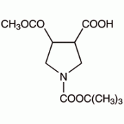 1-Вос-4-(метоксикарбонил) пирролидин-3-карбоновой кислоты, 96%, Alfa Aesar, 250 мг