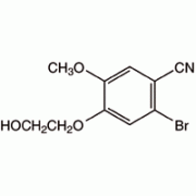 2-бром-4-(2-гидроксиэтокси)-5-метоксибензонитрила, 99%, Alfa Aesar, 250 мг