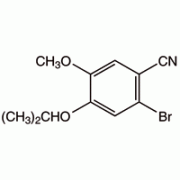2-Бром-4-изопропокси-5-метоксибензонитрила, 99%, Alfa Aesar, 250 мг