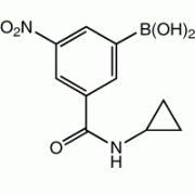 3-циклопропилкарбамоил-5-nitrobenzeneboronic кислота, 98%, Alfa Aesar, 1g
