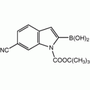 1-Вос-6-цианоиндол-2-бороновой кислоты, 96%, Alfa Aesar, 250 мг