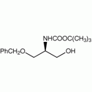 (S) - (-) -2 - (Boc-амино)-3-бензилокси-1-пропанола, 97%, Alfa Aesar, 1g
