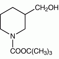 (+ / -)-1-BOC-3-(гидроксиметил) пиперидин, 97%, Alfa Aesar, 25 г