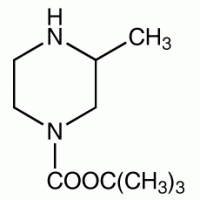 (+ / -)-1-Вос-3-метилпиперазин, 97%, Alfa Aesar, 25 г