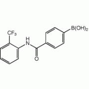 4 - [2 - (трифторметил) фенилкарбамоил] бензолбороновой кислоты, 98%, Alfa Aesar, 1g