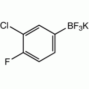 Калий 3-хлор-4-fluorophenyltrifluoroborate, 96%, Alfa Aesar, 5 г