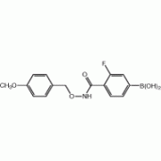 3-Фтор-4-(4-methoxybenzyloxycarbamoyl) бензолбороновой кислоты, 98%, Alfa Aesar, 250 мг