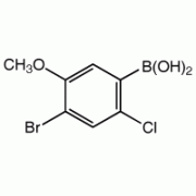 4-бром-2-хлор-5-methoxybenzeneboronic кислота, 97%, Alfa Aesar, 250 мг
