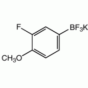 Калий 3-фтор-4-methoxyphenyltrifluoroborate, 96%, Alfa Aesar, 250 мг