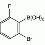 2-Бром-6-fluorobenzeneboronic кислота, 98%, Alfa Aesar, 5 г