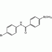 4 - (4-Bromophenylcarbamoyl) бензолбороновой кислоты, 98%, Alfa Aesar, 250 мг