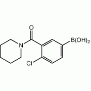 4-Хлор-3-(1-пиперидинилкарбонил) бензолбороновой кислоты, 98%, Alfa Aesar, 1g
