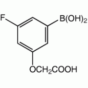 3-карбоксиметокси-5-fluorobenzeneboronic кислота, 96%, Alfa Aesar, 1g