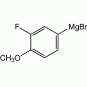 3-фтор-4-метоксифенилмагнийбромида, 0,50 М в 2-MeTHF, Alfa Aesar, 100 мл