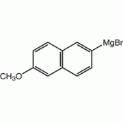 6-метокси-2-naphthylmagnesium бромид, 0,5 М в ТГФ, Alfa Aesar, 100 мл