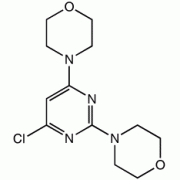 6-Хлор-2 ,4-ди (4-морфолинил) пиримидина, 97%, Alfa Aesar, 1g