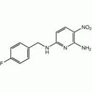 2-амино-6-(4-фторбензиламино)-3-нитропиридин, 97%, Alfa Aesar, 5 г