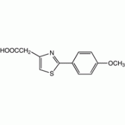 2 - (4-метоксифенил) тиазол-4-уксусной кислоты, 97%, Alfa Aesar, 1g