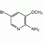 2-Амино-5-бром-3-метоксипиридин, 96%, Alfa Aesar, 250 мг
