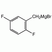 2,5-Difluorobenzylmagnesium бромид, 0,25 М в 2-MeTHF, Alfa Aesar, 100мл