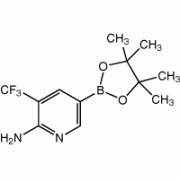 2-Амино-3-(трифторметил) пиридин-5-бороновой кислоты пинакон, 96%, Alfa Aesar, 250 мг