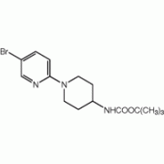 2 - [4 - (Boc-амино)-1-пиперидинил]-5-бромпиридина, 96%, Alfa Aesar, 250 мг