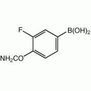4-карбамоил-3-fluorobenzeneboronic кислота, 97%, Alfa Aesar, 250 мг