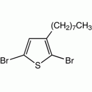 2,5-дибром-3-н-octylthiophene, 96%, Alfa Aesar, 5 г