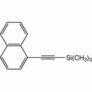 1 - (1-нафтил) -2 - (триметилсилил) ацетилен, 97%, Alfa Aesar, 25 г