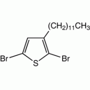 2,5-дибром-3-н-dodecylthiophene, 97%, Alfa Aesar, 5 г