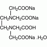Этилендиаминтетрауксусной кислоты тринатриевую соль гидрата, 95%, Alfa Aesar, 250 г