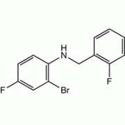 2-бром-4-фтор-N-(2-фторбензил) анилин, 97%, Alfa Aesar, 250 мг