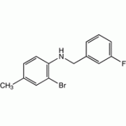 2-Бром-N-(3-фторбензил)-4-метиланилина, 97%, Alfa Aesar, 250 мг