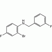 2-бром-4-фтор-N-(3-фторбензил) анилин, 97%, Alfa Aesar, 250 мг
