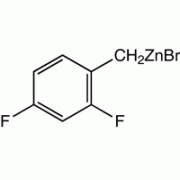 2,4-Difluorobenzylzinc бромид, 0,5 М в ТГФ, упакованы в атмосфере аргона в герметично закрываемых ChemSeal ^ т бутылок, Alfa Aesar, 50мл