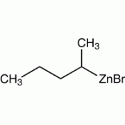 1-Methylbutylzinc бромид, 0,5 М в ТГФ, упакованы в атмосфере аргона в герметично закрываемых ChemSeal ^ т бутылок, Alfa Aesar, 50мл